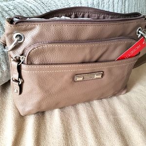 Beige Rosetti crossbody